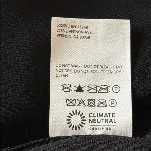 New Reformation St. Louis Strapless Dress Women Size 12 Black Velvet Party - Picture 11 of 16